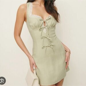 Reformation Reia Linen Dress